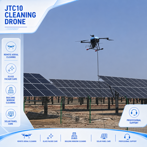 Drone de nettoyage intelligent, robot laveur de sols commercial, balayeuse automatique, équipement de nettoyage par aspiration et lavage, gestion à distance pour les aéroports - Product Image 1