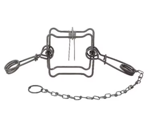 <span class=keywords><strong>Trampa</strong></span> de agarre de alta resistencia y alta sensibilidad para control de plagas en exteriores, jardín, granja, para ardillas, mapaches, visones, jabalíes HC2715 - Product Image 1