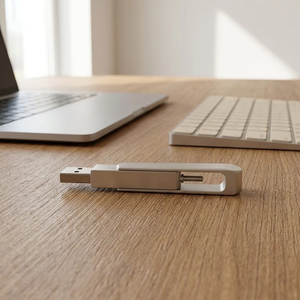 แฟลชไดรฟ์ USB 3.0 แบบ OTG ความเร็วสูง 2 in 1  ความจุ <span class=keywords><strong>64GB</strong></span>  รับผลิตตามสั่งจากโรงงาน (OEM) พร้อมโลโก้ตามต้องการ  แบบ Type C - Product Image 4