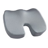 Coussin de siège en mousse à mémoire de forme orthopédique en forme de U pour le coccyx, coussin pour les fesses, pour les chaises de bureau, les sièges de voiture, les avions et les fauteuils roulants