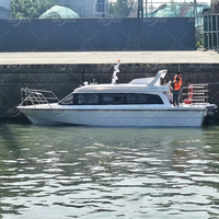 Bateau de passagers en fibre de verre de 11 m (36 pieds) à succès – Ferry fluvial, croiseur de cabine, taxi aquatique, bateau de pêche hors-bord haute vitesse pour excursions et croisières