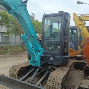 Excavatrice hydraulique d'occasion sur chenilles Kobelco SK50SR 5 tonnes Pelle d'occasion Japon haute performance de travail d'origine - Product Image 4