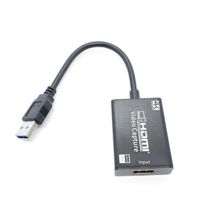 Carte de capture vidéo HDMI 4K, carte de capture <span class=keywords><strong>VHS</strong></span>, carte USB 3.0, enregistreur, boîte de capture pour PS4, jeux, DVD, <span class=keywords><strong>caméra</strong></span> - Product Image 5