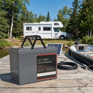 OEM Rechargeable Solar <b>Battery</b> <b>12V</b> 24V 48V Energy Storage <b>Battery</b> 50Ah 100Ah 200Ah 300Ah 400Ah Lifepo4 <b>Battery</b> - Product Image 1