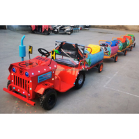 Train électrique sans rail pour enfants, à batterie, en forme de fût d'huile, pour parc d'attractions, prix d'usine, à vendre