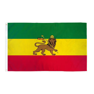 منتج جديد لعام 2023، مبيعات ساخنة بأسعار منخفضة، أعلام وطنية مخصصة لليونان بتصميم راستا، مصنوعة من البوليستر 100D، مقاس 3×5 قدم - Product Image 3