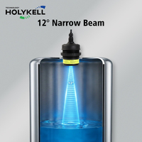 Sensor de Nivel de Agua Ultrasónico sin Contacto Holykell para Estaciones de Bombeo y Tratamiento de Aguas Residuales Municipales
