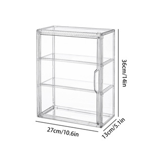 Clair Acrylique Figure Boîte <span class=keywords><strong>Action</strong></span> Jouet Boîte De <span class=keywords><strong>Rangement</strong></span> Figure Vitrines Transparent Mini Figure De Stockage - Product Image 5