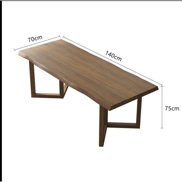 Tea table: 140*70*75cm, 4.5cm thick