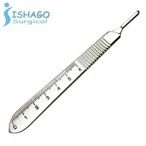 Scalpel Handle BP Handle for Surgical Cutting Blades with Scale Graduation Surgical Instrument