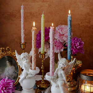 Candela Artistica in Cera di Soia Fatta a Mano con Rilievo per Matrimoni, Compleanni, Ringraziamento, Diwali, Natale, Regali e Decorazione Casa - Product Image 1