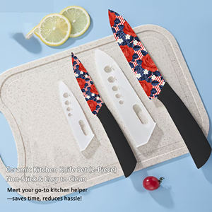 Juego de Cuchillos de Chef de Cerámica de Alta Calidad, Ambidiestros, Aptos para Lavavajillas, Profesionales, para Cocina, Escuelas Culinarias y Restaurantes - Product Image 3