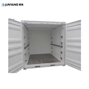 ตู้คอนเทนเนอร์ขนส่งขยะอุตสาหกรรมขนาด 10 ฟุต แบบเปิดด้านบน ผลิตจากเหล็กคอร์เทนที่ทนทาน - Product Image 4