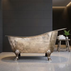 Pure Copper Japanese Rectangle Soaking <b>Bath</b> Tub-Durable & <b>Portable</b> Wholesale Factory Price - Indian Home Crafts - Product Image 3