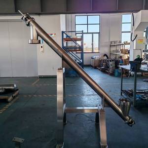 ناقل حلزوني لمناولة المساحيق، مغذي للعجائن، ناقل حلزوني مائل - Product Image 4