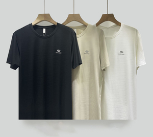 T-shirt en tissu respirant à séchage rapide <span class=keywords><strong>de</strong></span> haute qualité pour hommes, manches courtes pour hommes <span class=keywords><strong>de</strong></span> grande taille - Product Image 5