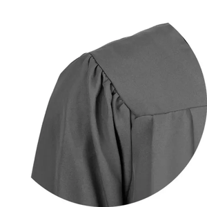 Wholesale Matte Black Graduation Gown for Adults <strong>University</strong> Graduation Gowns School Uniform <strong>Design</strong> - Product Image 4