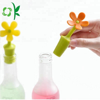 Bouchon de bouteille de vin en silicone en forme de fleur OKSILICONE, bouchon de bouteille de vin, bouchon de bouteille, accessoires de cuisine