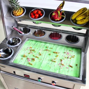 Macchina per Gelato Arrotolato al Yogurt Fritto <span class=keywords><strong>BLG</strong></span> per Produzione in Serie Economica - Product Image 2