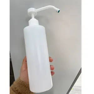 500mL גדול נפח מוכן ספינה HDPE פלסטיק עם מתז