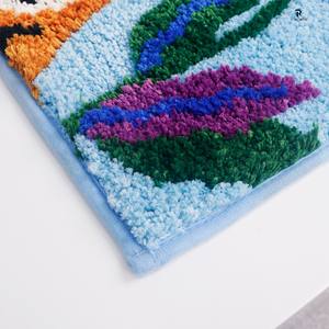 <span class=keywords><strong>Tapis</strong></span> <span class=keywords><strong>de</strong></span> <span class=keywords><strong>bain</strong></span> doux, absorbant l'eau et antidérapant, motif <span class=keywords><strong>tigre</strong></span> <span class=keywords><strong>de</strong></span> la série Cartoon, fabriqué à la machine, personnalisé OEM, Rurfalira LYH-85 - Product Image 6