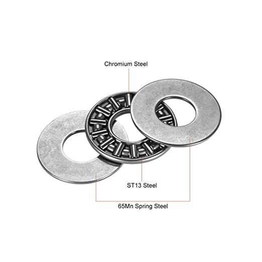 AXK Series Thrust Needle Roller Bearing Durable AXK1528 15*28*4mm Thrust Bearing Needle Roller Bearing AXK1528+2AS