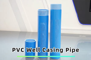 125/<span class=keywords><strong>140</strong></span>/160 Mm fente <span class=keywords><strong>Pvc</strong></span> puits d'eau tubage et écran raccord de tuyau extrémité bleue pour le Ghana - Product Image 3