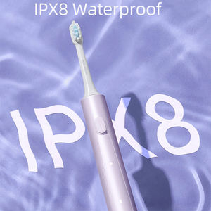 Para MIJIA T302 Juego de cepillos de dientes eléctricos sónicos IPX8 impermeable inalámbrico tipo C carga 4 cabezales de cepillo de cerdas suaves azul 65 días - Product Image 5