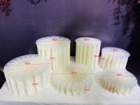 DG054 colonne pliante en papier créative centres de Table Dessert ornements de Table belle décoration de vitrine