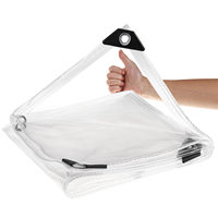Hochleistungs-PVC-Plane aus klarem Vinyl UV-beständige Plane Transparente Plane