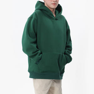 Oem Custom logo Unisex Hoodies Heavyweight Oversize Blank <b>Plain</b> <b>Hoodie</b> Wholesale <b>Black</b> High Quality Hoodies - Product Image 2