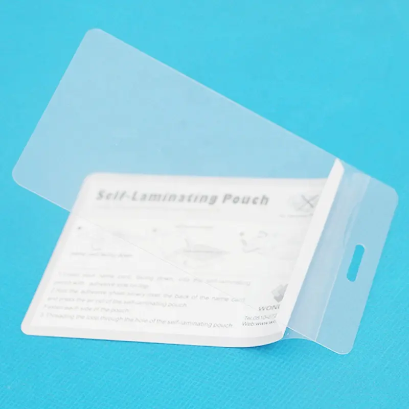 Erweiterte Helle Bequem Schutz Verpackung Druck Stretch Selbst-laminieren Pouch Film