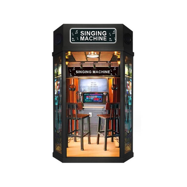 Mall Indoor Electronic Jukebox Karaoke Singing Room Coin Operated KTV Game Machine Arcade Plaza Station Singing Booth