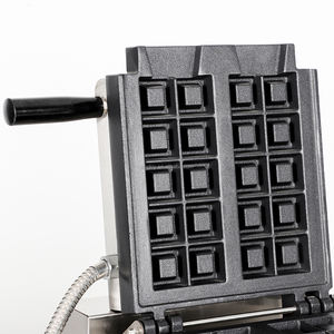 110 elettrica in acciaio inox/220V Mini ciambelle quadrate a forma di 2 piatti frittelle olandesi macchina per ristoranti <span class=keywords><strong>cucina</strong></span> <span class=keywords><strong>Snack</strong></span> - Product Image 5