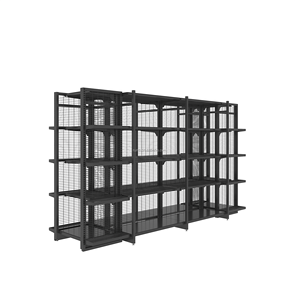 Divisores de estante de metal de un solo lado para supermercado RD, estante de exhibición minorista de Servicio Ligero para góndola de rayón de té chino - Product Image 2