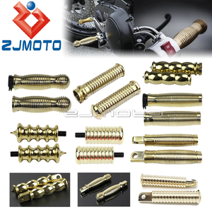Puños para Manillar de 1 Pulgada, Clavijas de Cambio con Perno de 8 mm para Harley Softail Dyna Bobber Chopper, Reposapiés con Orificio de 10 mm - Product Image 3