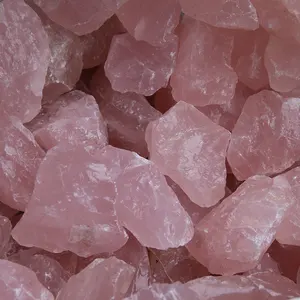 Grezza naturale Pietra di cristallo di quarzo rosa pietra grezza guarigione Di Cristallo Pietre