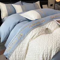 Nouvelle collection 2026 : Parure de lit de luxe réversible en mélange polycoton double face – Vente en gros