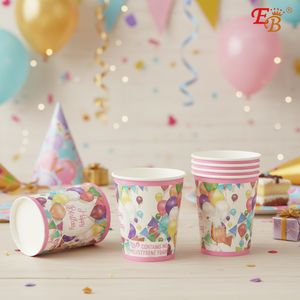 12 bicchieri di carta kraft usa e getta a doppia parete da 9oz con stampa in lamina d'oro, logo personalizzato, rivestimento in PE, per vino e artigianato, 120 pezzi/CS, Modello 376081 - Product Image 3