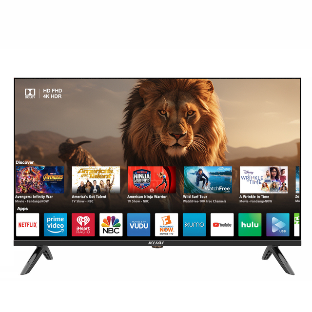 Factory Customized LCD LED TV Smart Television 100 85 75 70 65 55 50 43 32 24 inch Android Smart System with DVB-T2S2 Smart TV