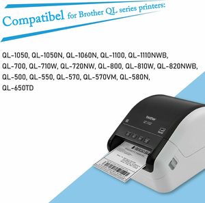 Etiquetas de Papel Grandes Compatibles con <span class=keywords><strong>Brother</strong></span> DK-1219 de 0.47" para <span class=keywords><strong>QL</strong></span>-1050/<span class=keywords><strong>QL</strong></span>-1050N/<span class=keywords><strong>QL</strong></span>-1060N/<span class=keywords><strong>QL</strong></span>-500/<span class=keywords><strong>QL</strong></span>-550/<span class=keywords><strong>QL</strong></span>-<span class=keywords><strong>570</strong></span>/<span class=keywords><strong>QL</strong></span>-570VM/<span class=keywords><strong>QL</strong></span>-580N - Product Image 6