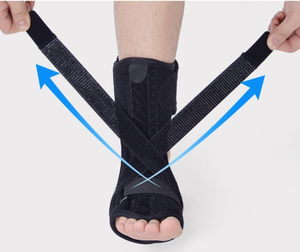 Knöchelbandage Orthopädischer Stabilisator Plantarfasziitis Dorsale Nachtschiene Fußheberschwäche Fußgewölbe Fußschmerzen Achillessehnen-Schutz - Product Image 5