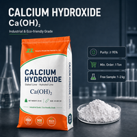 Hydroxyde de calcium, poudre de chaux calcinée Ca(OH)2 95% Min, Zhejiang Chine, 325 Mesh, prix de gros usine pour peinture architecturale