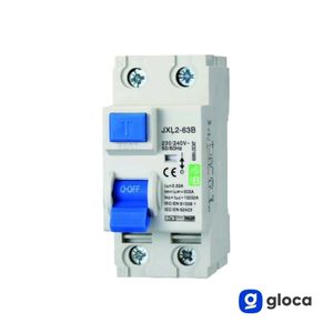Disjoncteur miniature Gloca Rcbo 2P 30mA Courbe B 6kA 220V 16A Montage modulaire - Product Image 3