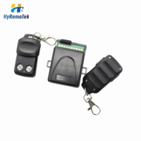 Kit de Commande Automatique Sans Fil à 2 Canaux 315mhz/433mhz à Code Roulant avec LED pour Télécommande de Porte de Garage Domestique