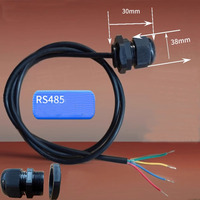 Capteur de lumière ambiante étanche Taidacent RS485 200000 Lux Modbus RTU Capteur d'intensité lumineuse Capteur d'éclairage Capteur de niveau de lumière lux