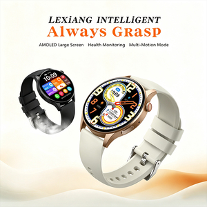 Montre connectée DSM11 Y85 à écran rond AMOLED HD, surveillance de la fréquence cardiaque, élégante et sportive, étanche IP68, montre de fitness - Product Image 1