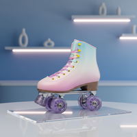 Patins à roulettes quad en gros d'usine, OEM, pour location de patinoire