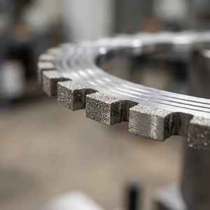 Lame de scie à ruban diamantée sur mesure pour la découpe du verre, 335 mm, 3 mm, 125 mm, 165 mm, 255 mm, 305 mm, 500 mm, 600 mm, 10 pouces - Product Image 2