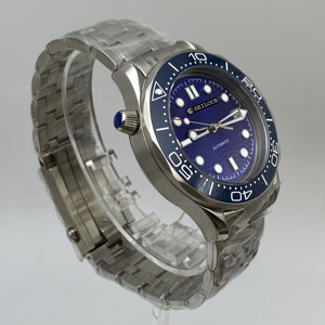 Montre SEILOCE pour homme avec logo, verre saphir, 300 m de résistance à la plongée, bracelet en acier inoxydable, montre mécanique automatique - Product Image 6